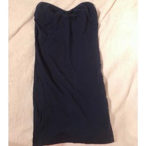 Tube top dress